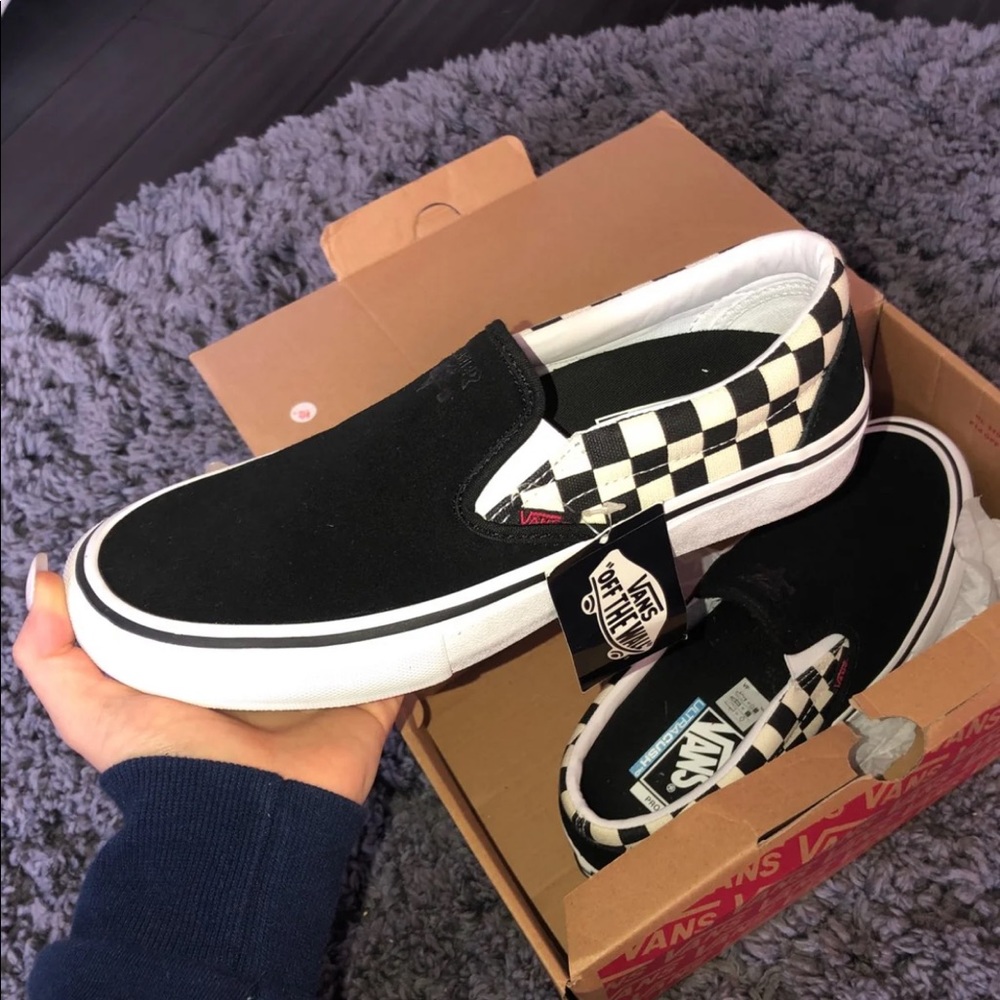 vans and thrasher collaboration slipons
